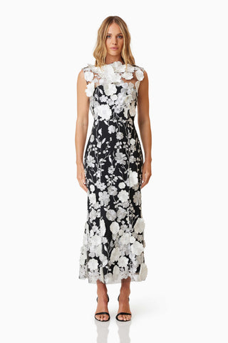 Elliatt Selene Cocktail Dress - Black/White