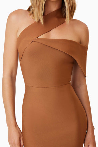 Elliatt Riley Maxi Dress - Bronze