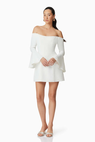 Elliatt Hazelle Mini Dress - Ivory