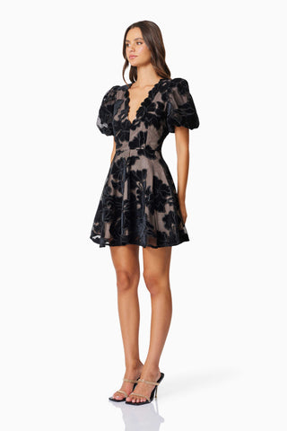 Elliatt Zara Party Mini Dress - Black