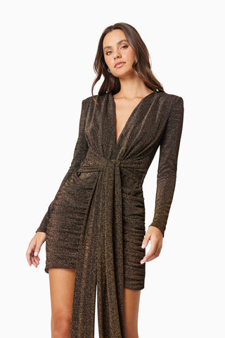 Elliatt Nalani Party Dress - Black/Gold