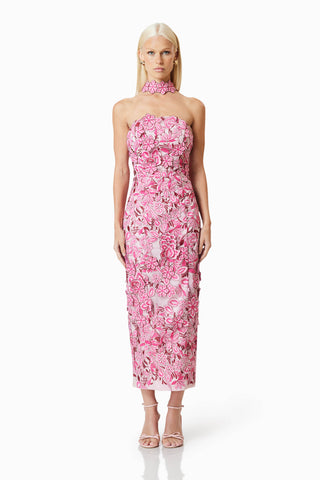 Elliatt Roseate Midi Dress - Pink