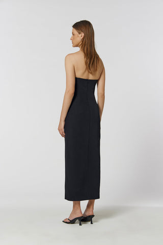 Kianna Tailored Dress - Black