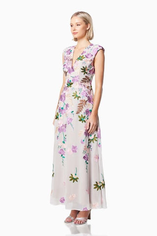 Elliatt Venetian Maxi Dress - Multi