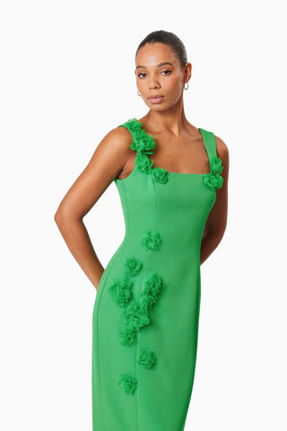 Elliatt Valeria Midi Dress - Green