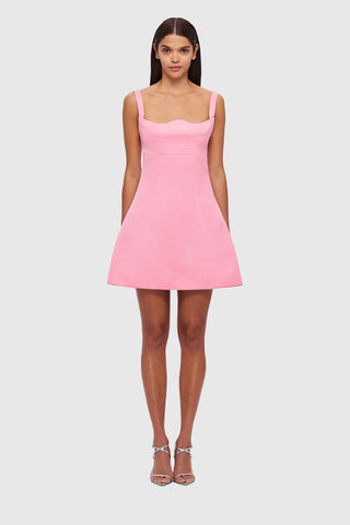 Leo Lin Jacinta Mini Dress - Bubblegum