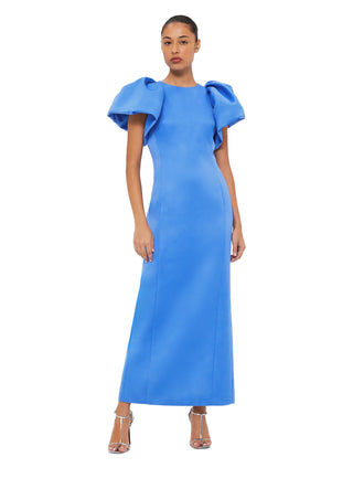 Leo Lin Lucinda Maxi Dress - Steel Blue