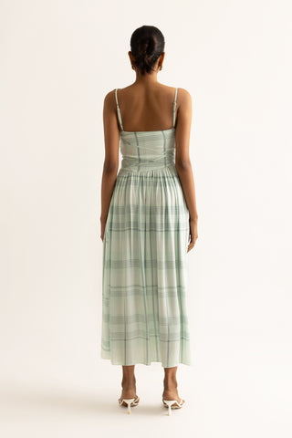 Summer Away Lima Dress - Tartan Plaid