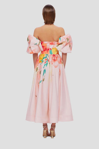 Leo Lin Maevis Midi Dress - Euphoria Print