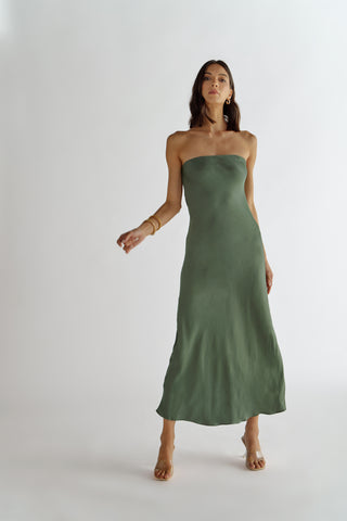 Summer Away Matera Dress - Sage