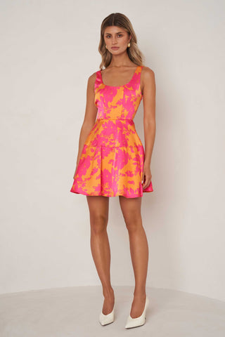 Elle Zeitoune Melody Mini Dress - Print