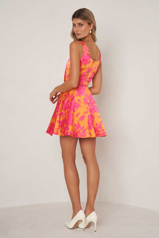 Elle Zeitoune Melody Mini Dress - Print