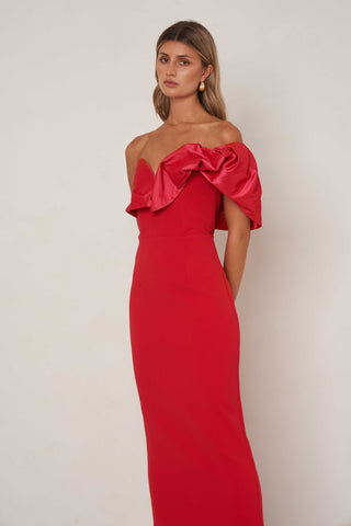 Elle Zeitoune Naomi Dress - Red