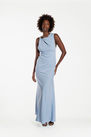 One Fell Swoop Kota Maxi Dress - Denim Blue