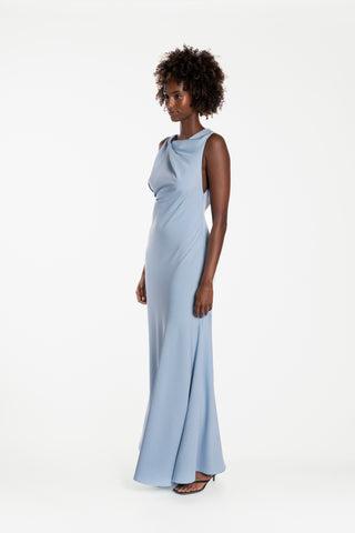 One Fell Swoop Kota Maxi Dress - Denim Blue