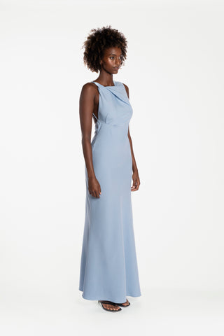 One Fell Swoop Kota Maxi Dress - Denim Blue