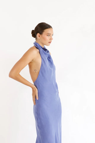 Pasduchas By Night Maxi Dress - Cornflour