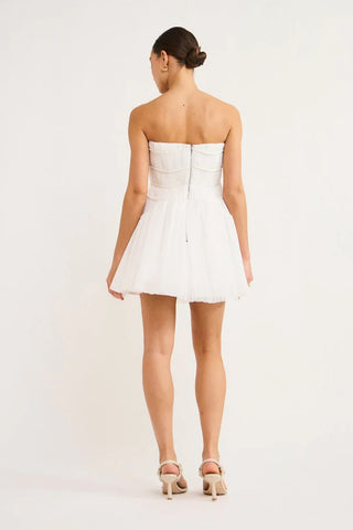 Rachel Gilbert Pippa Mini Dress - Ivory