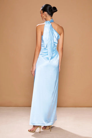 Sonya Alia Maxi Dress - Azzurro Pearla