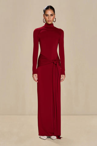 Sonya Aurelia Gown - Merlot