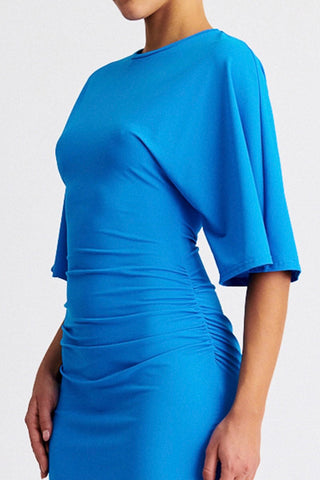 Suboo Ivy Cap Sleeve Maxi - Azure