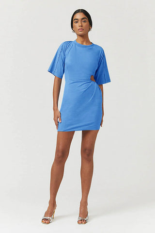 Suboo Barney Cut Out Mini Dress - Blue