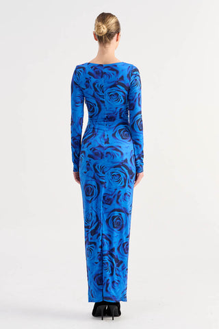 Suboo Verona Long Sleeve Maxi - Blue Rose