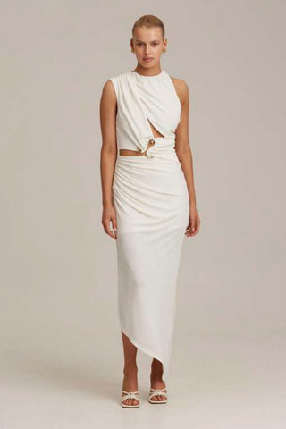 C/MEO Collective Entropy Dress - White