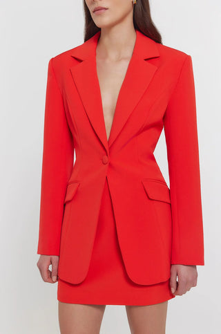 Kianna Sienna Blazer - Red