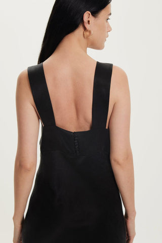 Third Form Magnetic Camisole Bias Slip Dress - Black