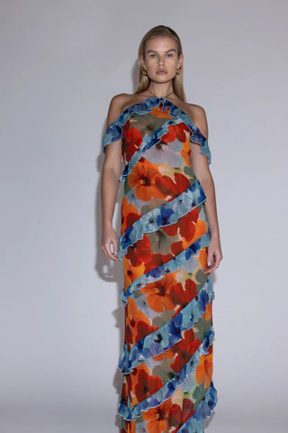 The Wolf Gang Isola Maxi Dress - Floral