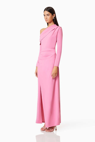 Elliatt Jamie One Shoulder Gown - Pink