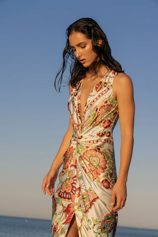 One Fell Swoop Gaia Dress - Romani Skyline