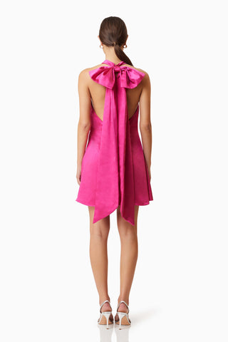 Elliatt Zinnia Party Dress - Fuchsia