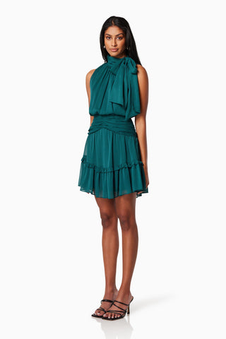 Elliatt Kavela Dress - Forest Green