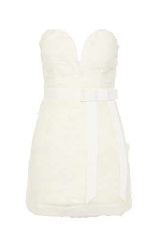 Rebecca Vallance Willow Mini Dress - Ivory