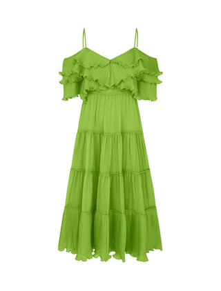 Talulah Cosmos Midi Dress - Mojito Lime