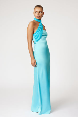 Lexi Hali Dress - Lagoon Blue