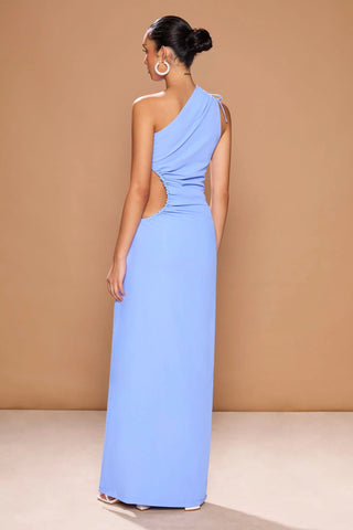 Sonya Nour Maxi Dress - Azzurro