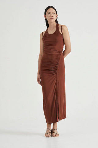 Third Form Push Pull Tank Dress - Cinnamon