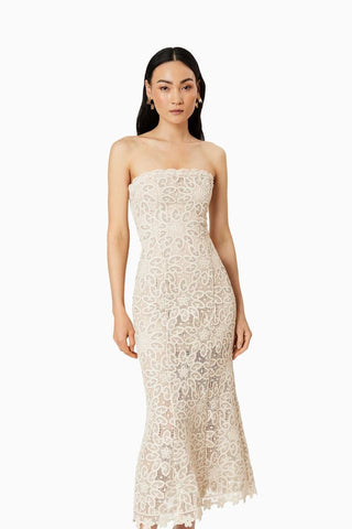 Elliatt Dreamer Dress - Ivory/Taupe