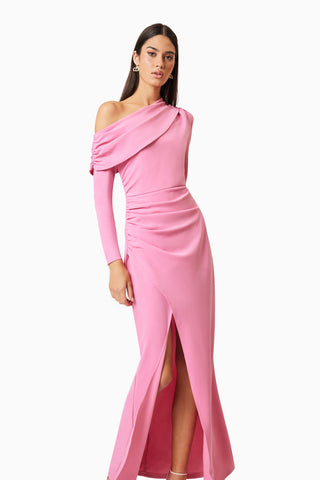 Elliatt Jamie One Shoulder Gown - Pink