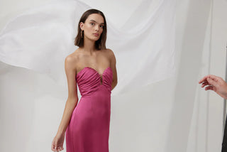 Lexi Magnolia Dress - Magenta