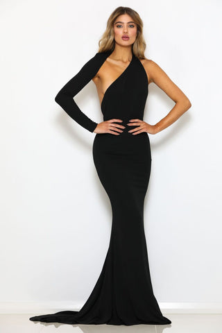 Abyss By Abby 4th Ave Gown - Black