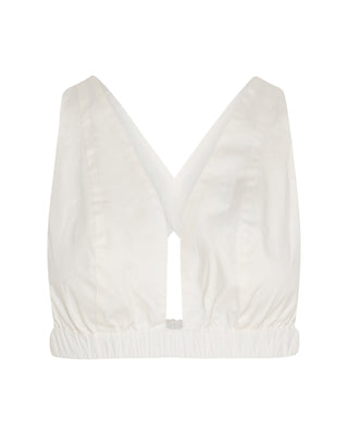 Third Form Wonderer Bra-Let Top - White