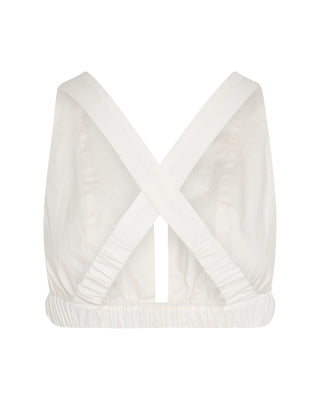 Third Form Wonderer Bra-Let Top - White