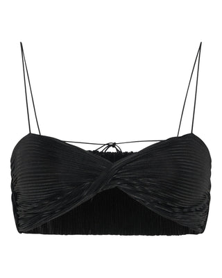 Third Form Rolling Hills Twist Bra - Black