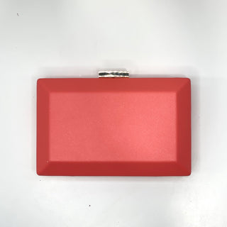 Olga Berg Ava Rectangular Clutch - Coral